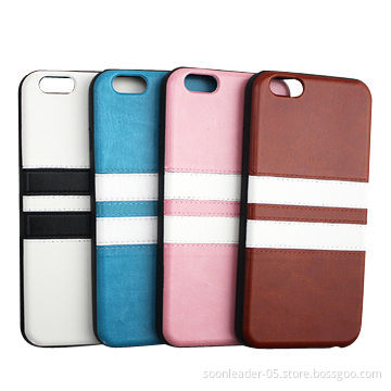 Soft TPU w/ Ultra Slim PU Leather Mobile Phone Case, High Quality Material, OEM/ODM Orders Welcomed
